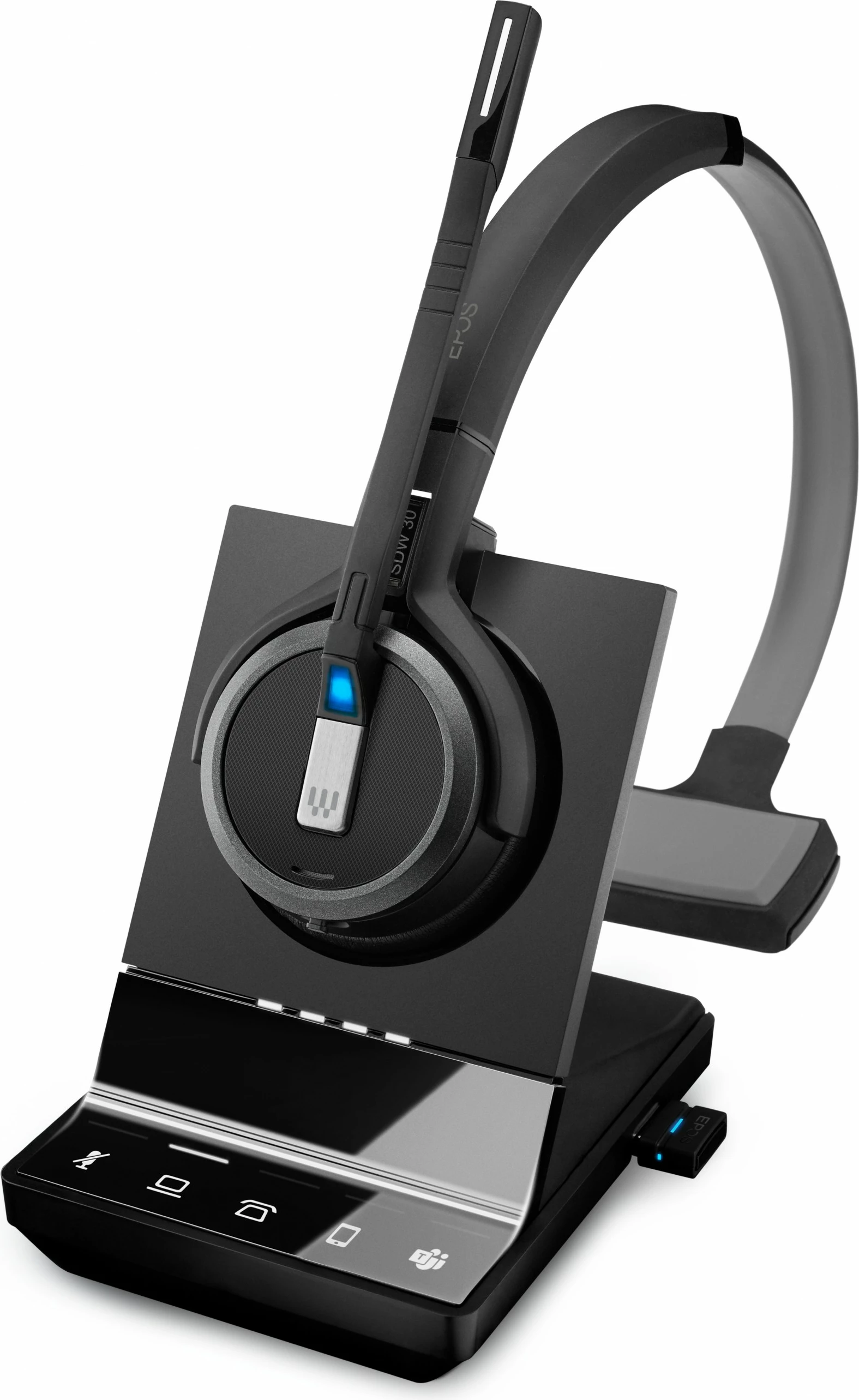 Kufje EPOS IMPACT SDW 5036T wireless me bazë, e zezë