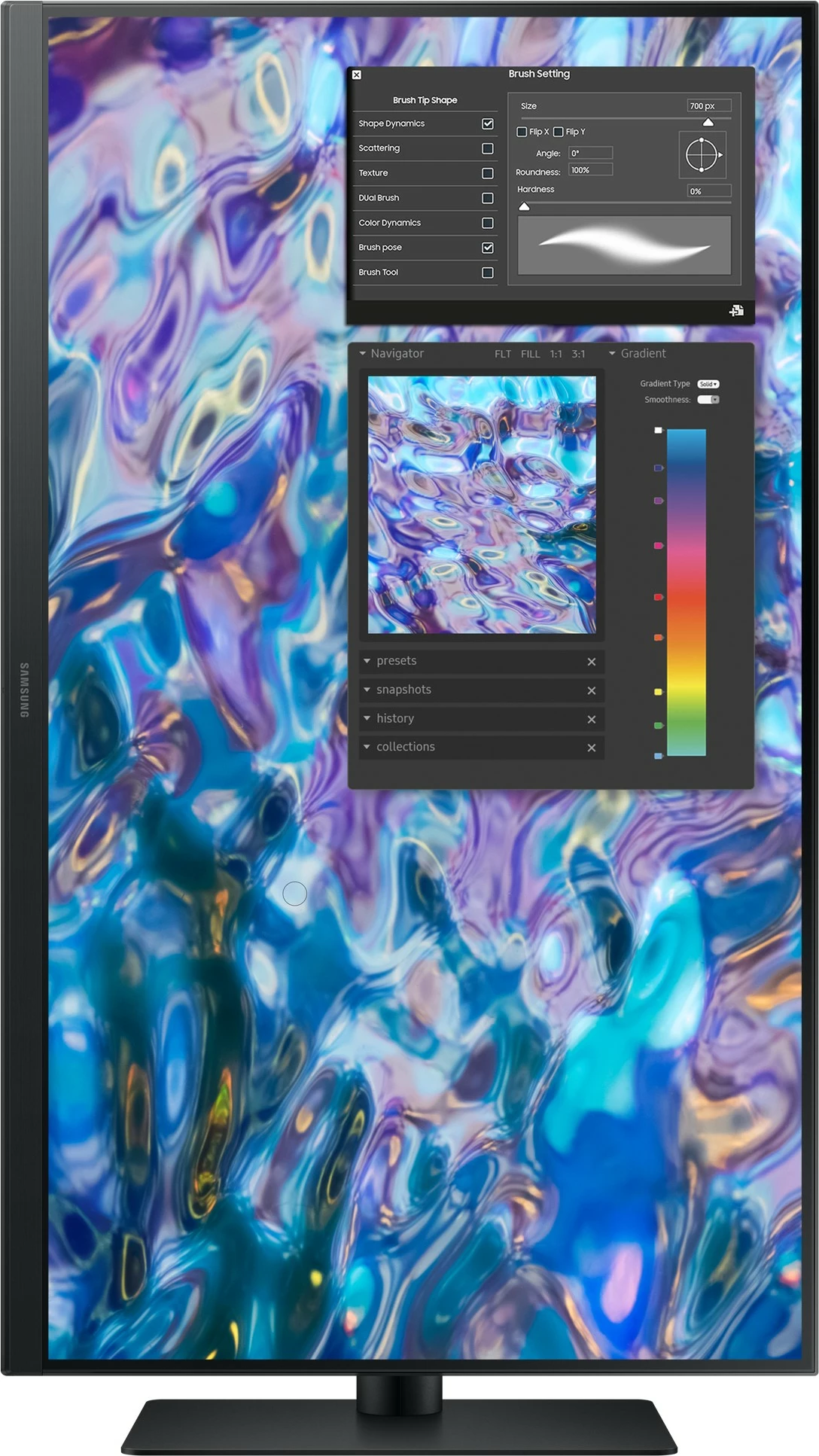 Monitor Samsung S61B, 27", 2560 x 1440 pixels, Quad HD, i zi