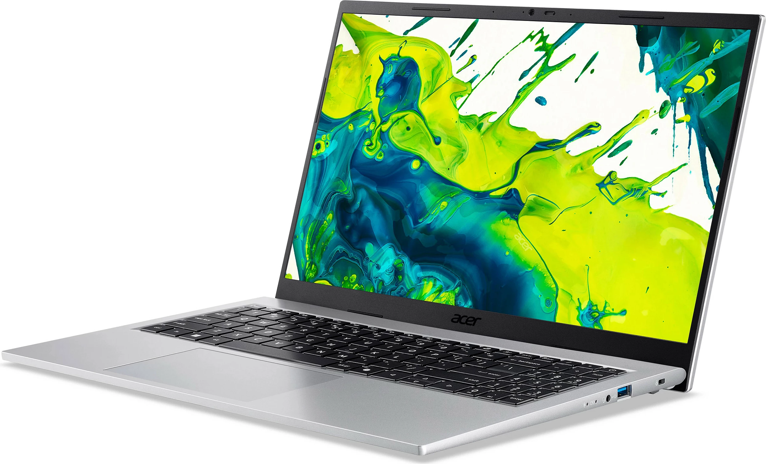 Laptop Acer Aspire Go 15 AG15-72P-74S0, Core 7-150U, 16GB RAM Memorje, 512GB SSD, Windows 11 Home, argjendtë