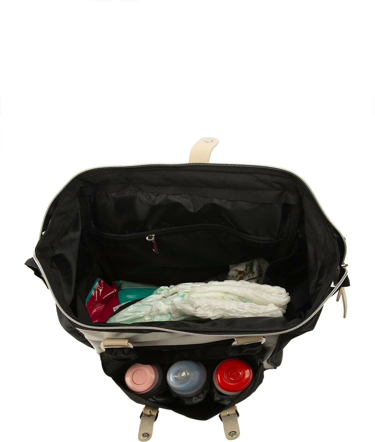 Çantë për pelena Zoozie Bags, 3884 - 49455, e zezë