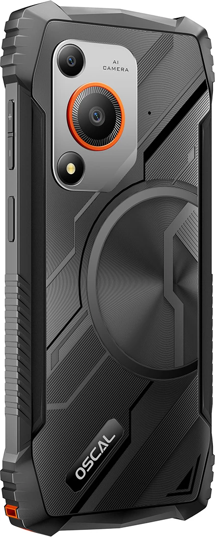 Celular Oscal Marine 1 4GB RAM 128GB 5100mAh IP68/IP69K MIL-STD-810H, portokalli