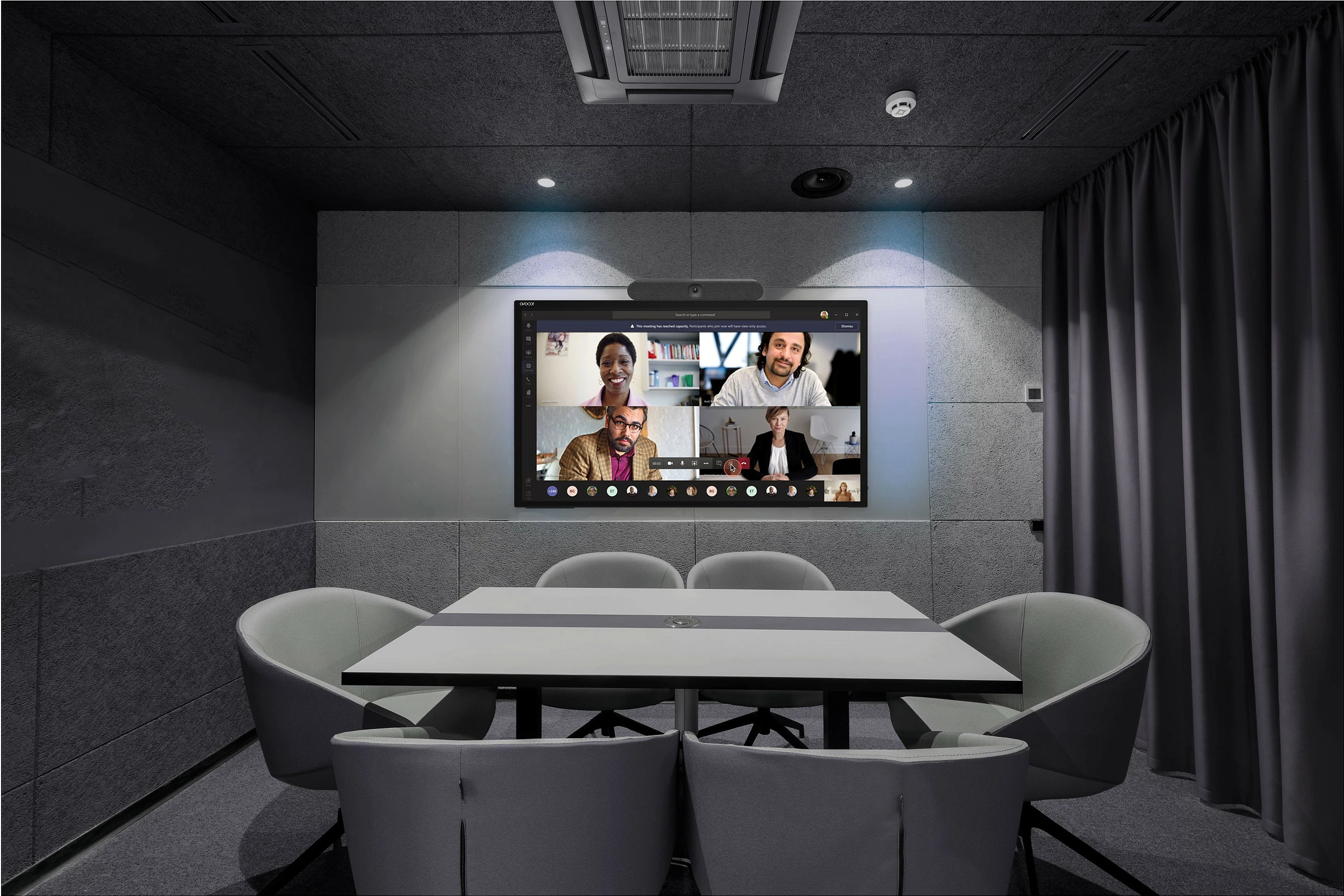 Ekran interaktiv AVOCOR H Serie AVH-6520 65 inç, 4K Ultra HD, Touchscreen, 4x HDMI, Wi-Fi