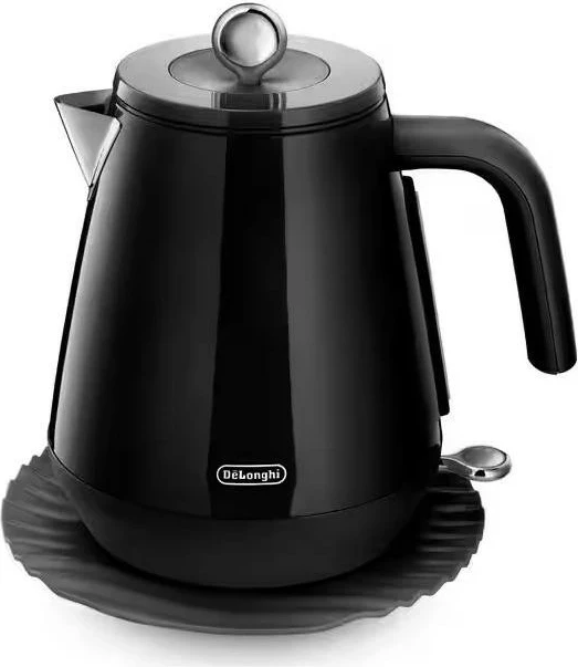 Çajnik elektrik DeLonghi Eclettica KBY2001, 1.7L, inox, i zi