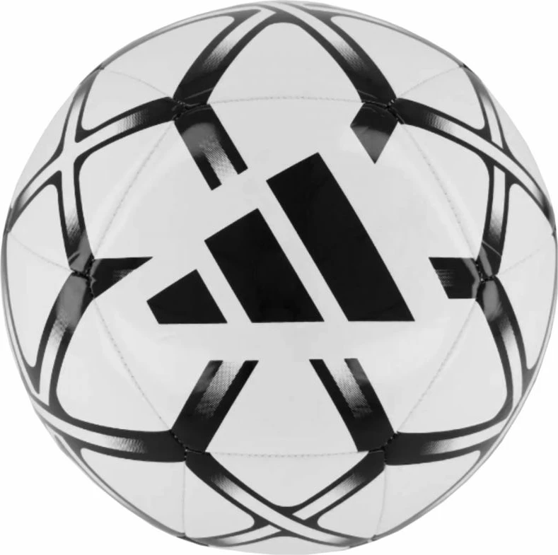 Topi i futbollit adidas Starlancer, i bardhë dhe i zi