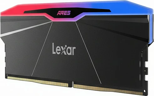 RAM Memorje Lexar Ares 2nd Gen RGB, 32GB (2x16GB) 6400MHz C30, e zezë