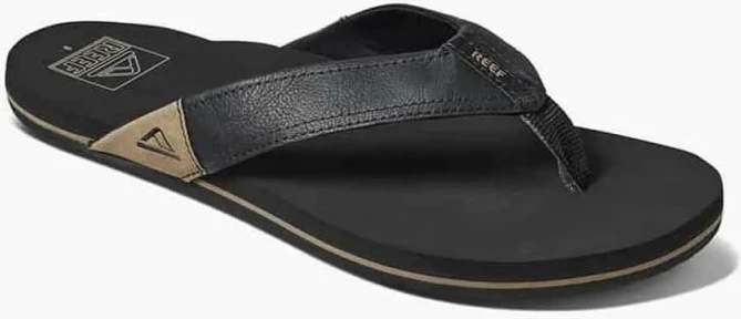 Flip-Flop për meshkuj Reef, të zeza