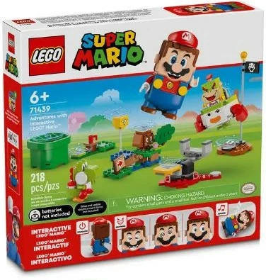Set LEGO Super Mario 71439 me Mario interaktiv, 218 pjesë