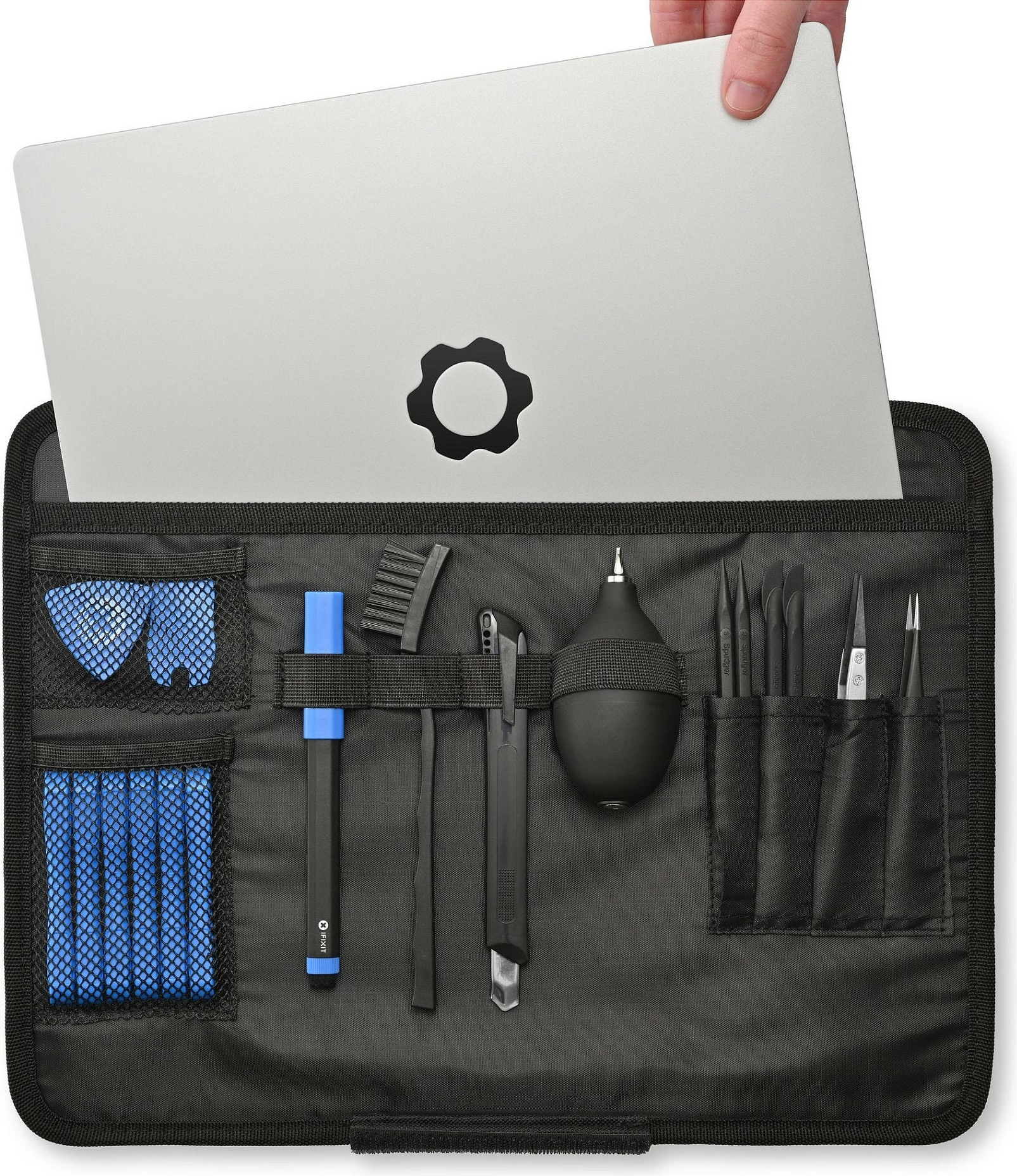 Set veglash riparimi iFixit Repair Business Toolkit, 143 pjesë, për riparime elektronike, zi/blu