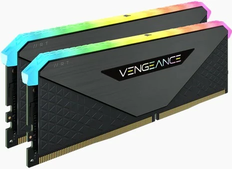 RAM Memorje Corsair Vengeance RGB 64GB (2x32GB) DDR4 3600MHz, e zezë