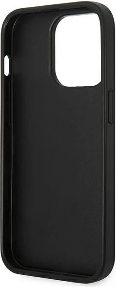 Mbështjellës Karl Lagerfeld KLHCP14LSAPCHG për iPhone 14 Pro 6.1", Saffiano Choupette, Argjend