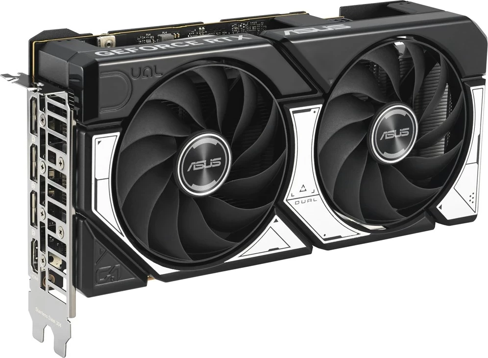 Kartelë grafike ASUS Dual GeForce RTX 5060, 8 GB GDDR7, e zezë