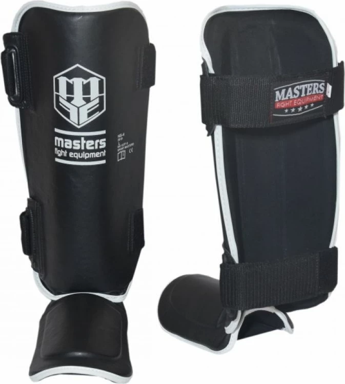 Mbrojtëse për këmbë dhe shin për meshkuj Masters, të zeza