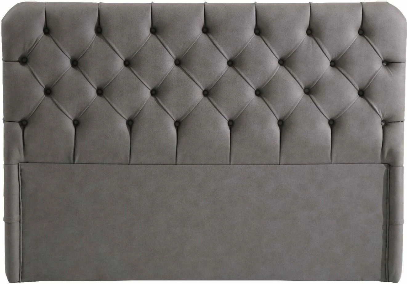 Bazë dhe mbështetëse krevati dopio, ngjyrë gri, Skye Decor Samira, 140x200