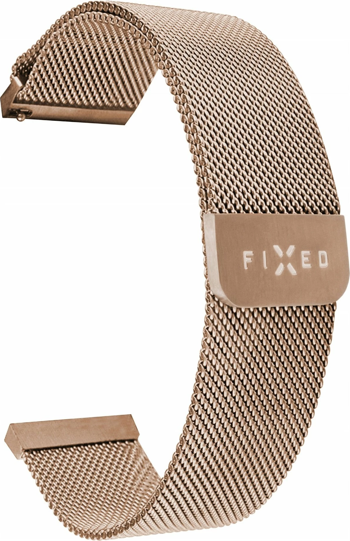 Rrip Smartwatch Fixed FIXMEST-20MM-RG, mesh 20mm, quick release, çelik inox, mbyllje magnetike, rose gold