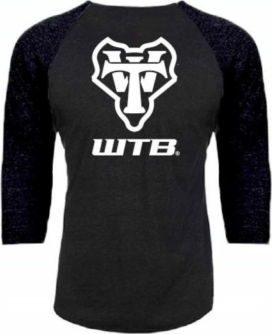 Maicë me mëngë të gjata WTB, gri e zezë