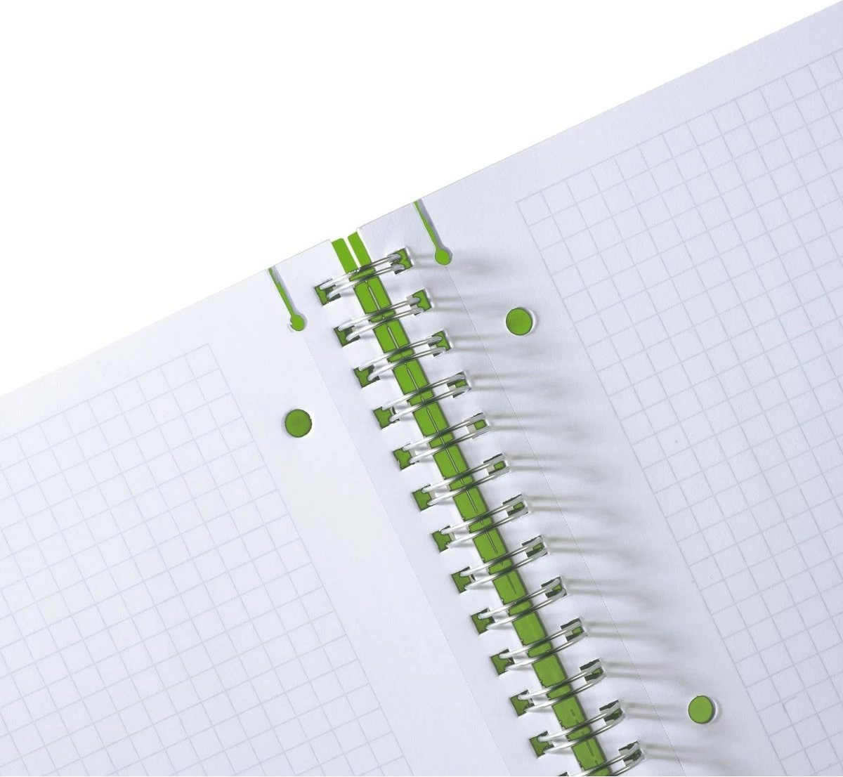 Bllok spiralë herlitz 11293099, A4, 80 fletë, 80 g/m², ngjyrë gjelbër