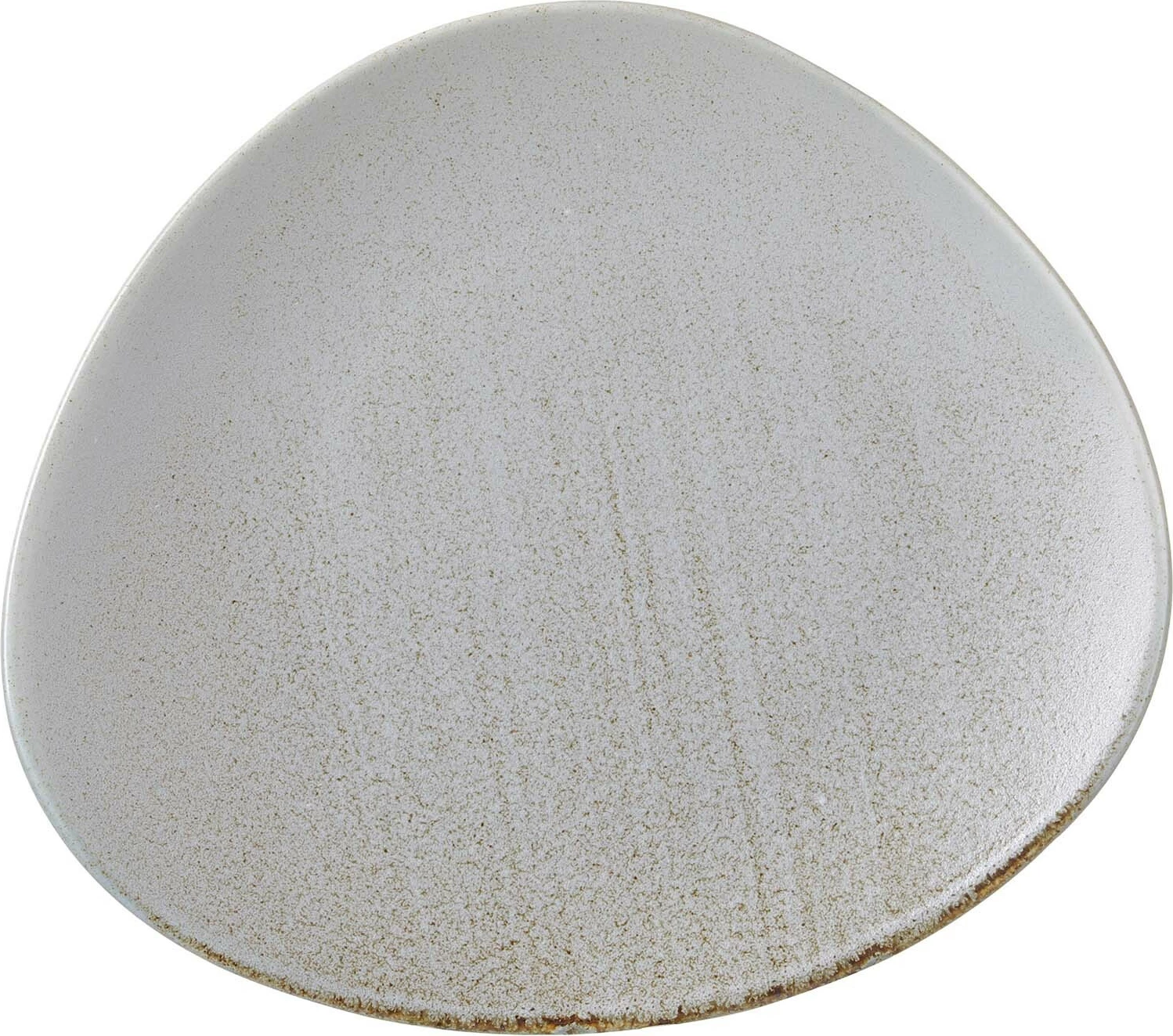 Pjatë prezantimi Fine Dine Stark Ø220 mm, gri, set 3 copë
