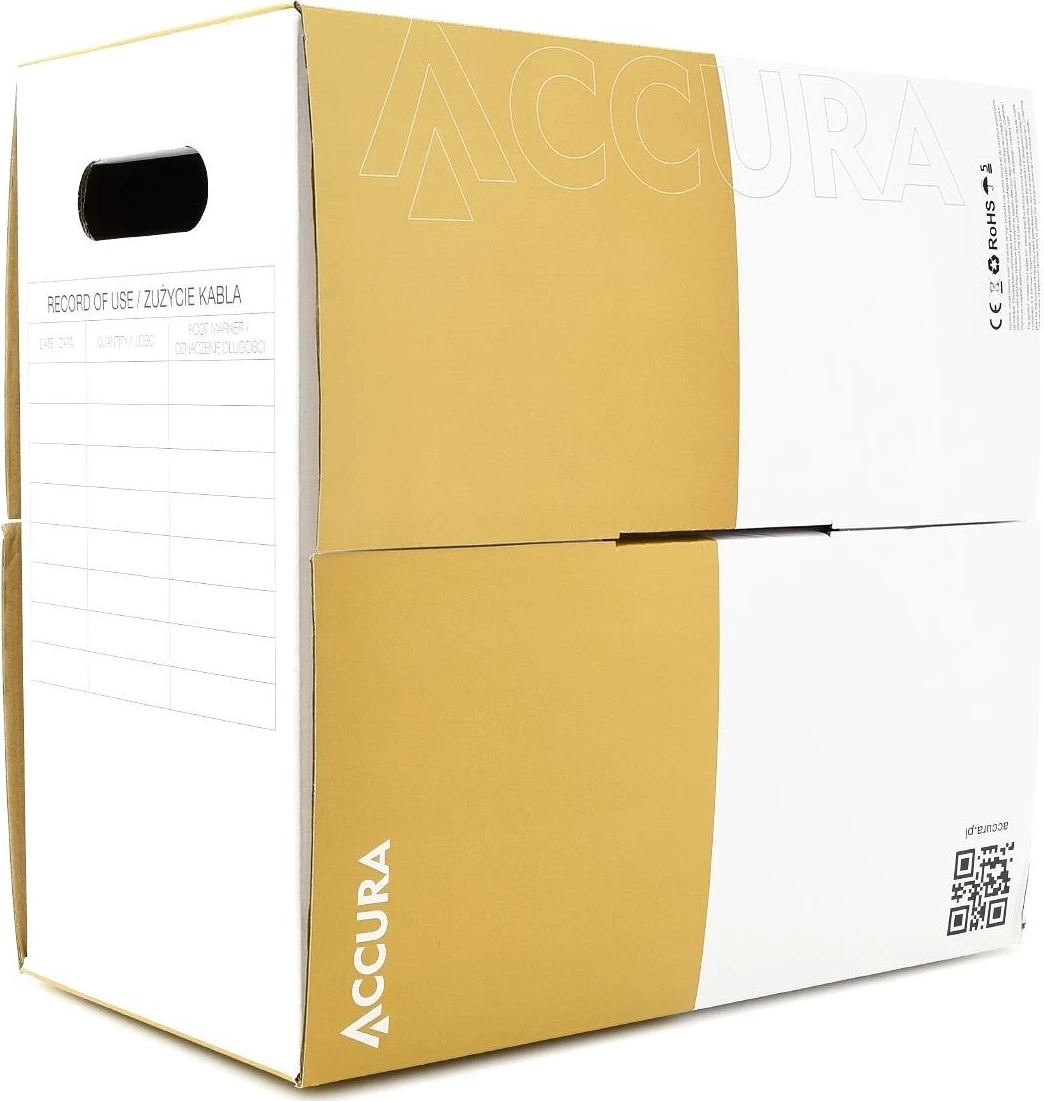 Kabull UTP Accura, Modeli Accurate CCA, 100Mb/s, 305m, i kuq