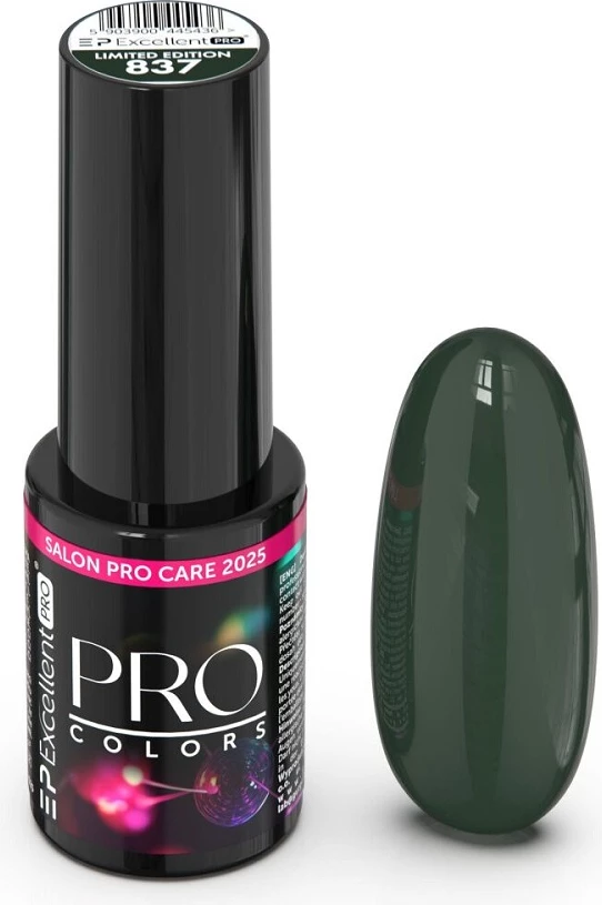 Llak për thonj për femra Excellent PRO Pro Color Limited Hybrid 837, 7g