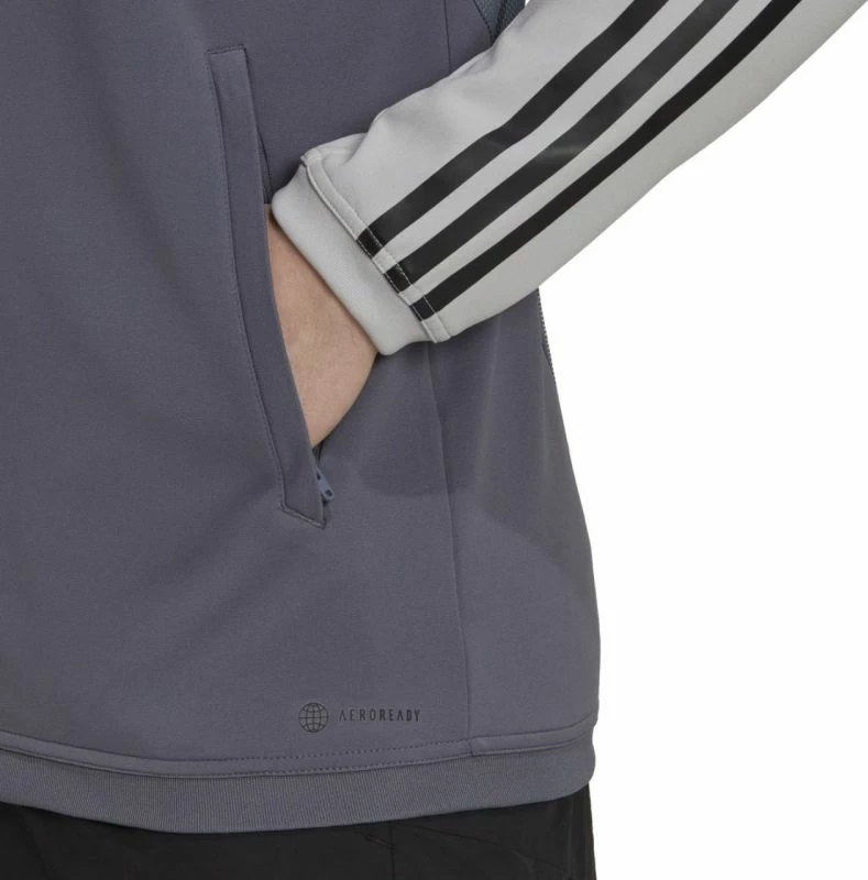 Duks pa kapuç adidas Tiro 23 Competition Training për meshkuj, ngjyrë gri [Madhësia: M]