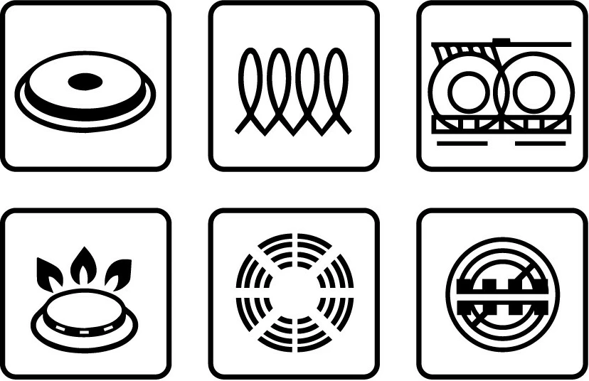 Tigan profesional Feel-Maestro MR-1224-24, 24 cm, çelik inox, jo-ngjitës, argjend