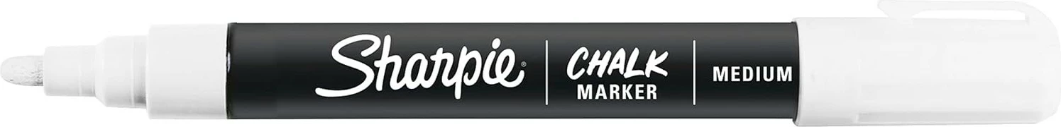 Marker për shkumës Sharpie 2157734, bullet, 2 copë, e bardhë