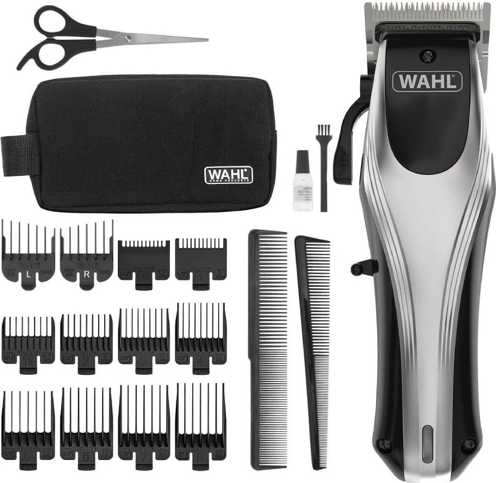 Makinë rroje Wahl Rapid Clip 9657.0460, inox, bateri-litium, ngjyrë argjendtë