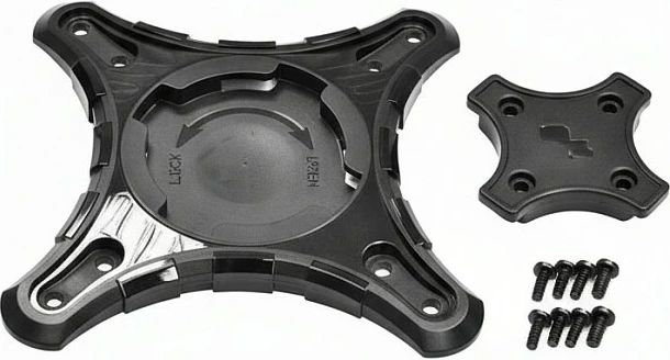 Kit montimi VESA ASRock DeskMini VESA Mount Kit, me vida, ngjyrë e zezë