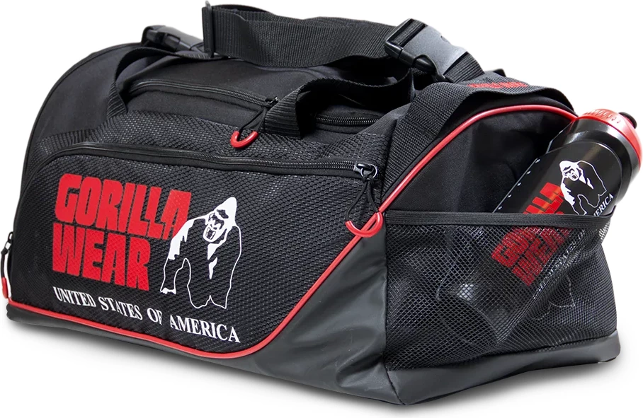 Jerome Gym Bag - Black/Red