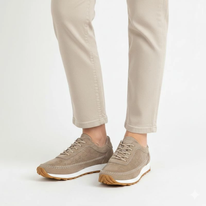 Këpucë femrash Sergio Leone SP001, kafe të çelët