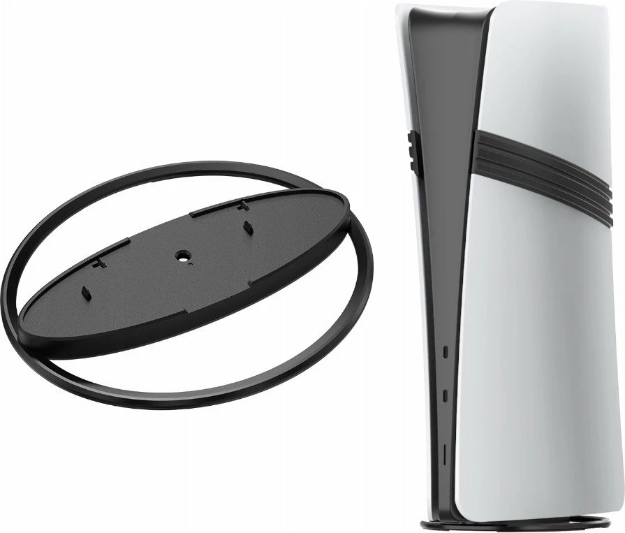 Stand vertikal Yaxo Thunder Impact për PS5/PS5 Slim/PS5 Pro, Techno Black