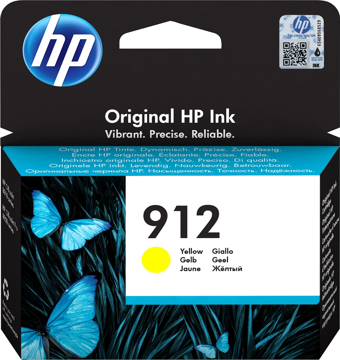 Kartush boje, HP, 912 3YL79AE, 2.93 ml, deri 315 faqe, e verdhë