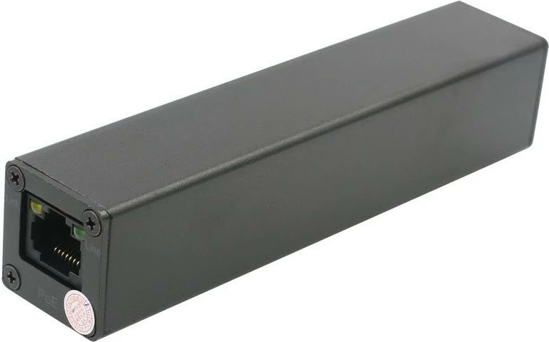 Konverter rrjeti ALLNET AF ALL-MC302v2P2WIRE-Set, PoE, me ngjyrë të zezë