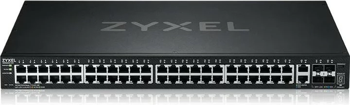 Switch Zyxel XGS2220-54, Managed, L3, Gigabit Ethernet (10/100/1000), Rack mounting