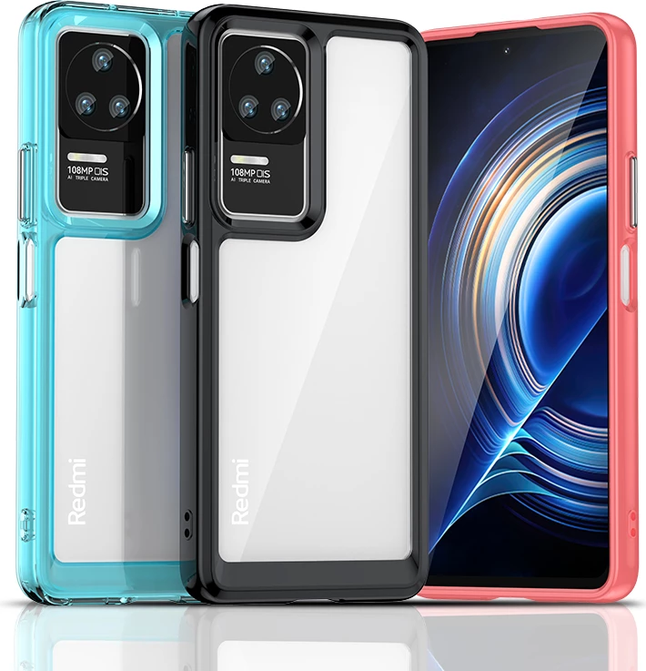 Mbështjellës Hurtel Outer Space Case për Xiaomi Poco F4 5G, kaltër