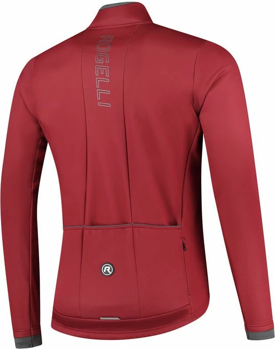 Jakne lifestyle Rogelli për meshkuj, burgundy
