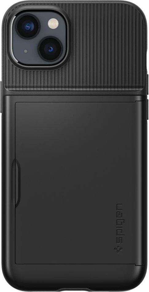 Mbështjellës Spigen Slim Armor CS për iPhone 14 Plus, i zi