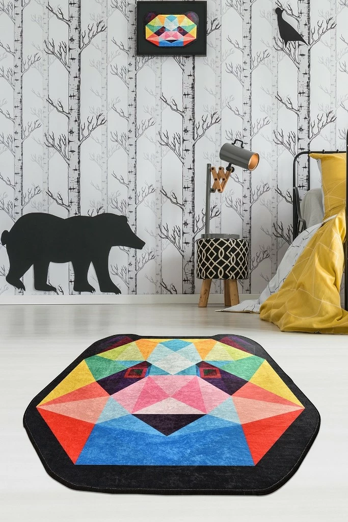 Qilim Conceptum Hypnose, Enjoy Panda, 140 cm, shumëngjyrësh