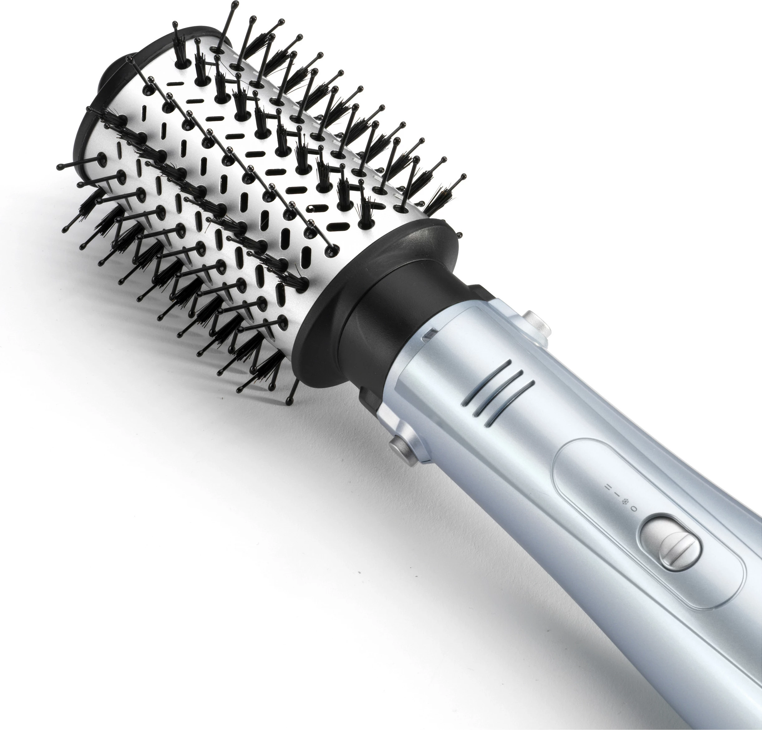 Furçë e nxehtë BaByliss Hydro-Fusion Smooth & Shape, Gri, Argjendtë