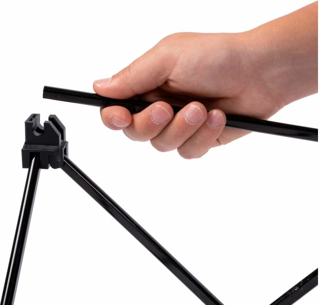 Tavolinë kampingu BRUNNER 0406041N 40x35x29cm alumin, palosëse, max 30kg, e zezë, me çantë