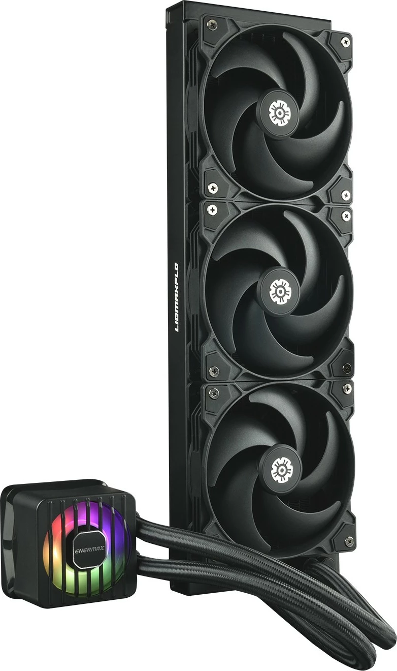 Ftohës uji Enermax LIQMAXFLO SR ELC-LMF360-SF, 360mm, LED, i zi