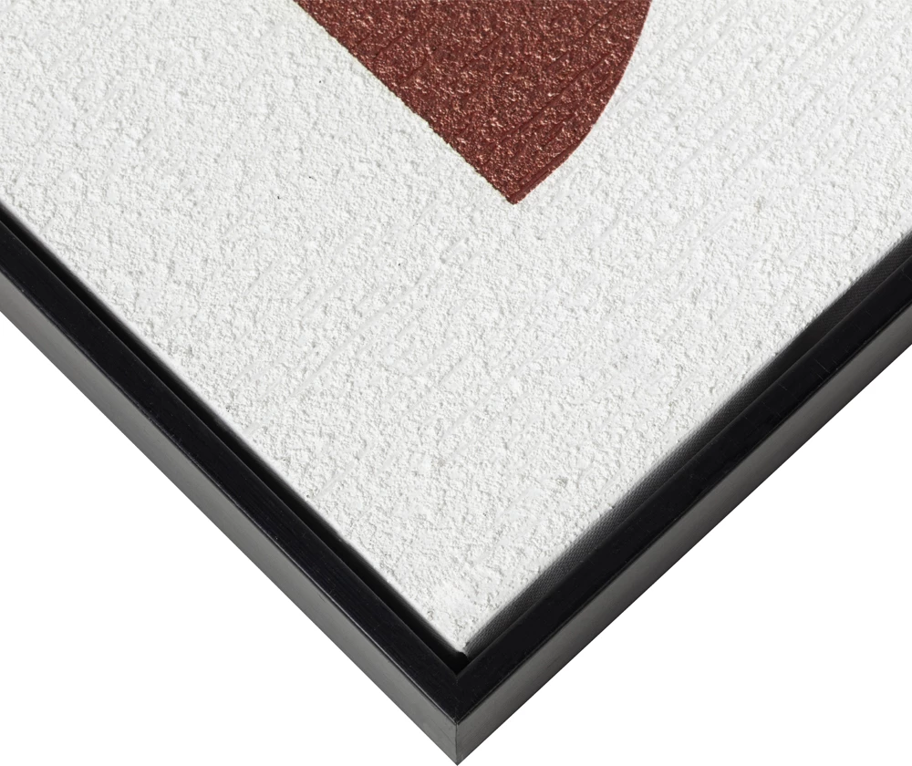 Pikturë dekorative PRISMA, shumëngjyrëshe, MDF e zezë, 60x80x3.2cm