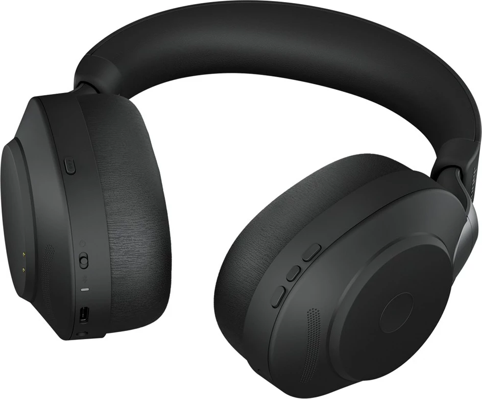 Kufje Jabra Evolve2 85, Link380c UC Stereo me bazë karikimi, e zezë