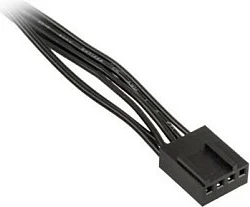 Kabllo splitter PWM për ventilatorë Kolink 1-4, 35 cm, e zezë