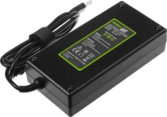 Karikues/Adapter rryme Green Cell PRO 20V 8.5A 170W për Lenovo Legion 5/Y530/Y540/Y720, i zi