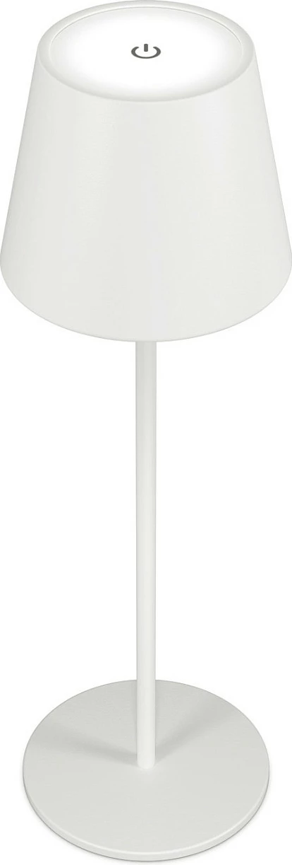 Llambë tavoline LED RealPower TableLight 360, 3W, 200 lm, 3000-5000K, IP44, bateri 1800 mAh, e bardhë