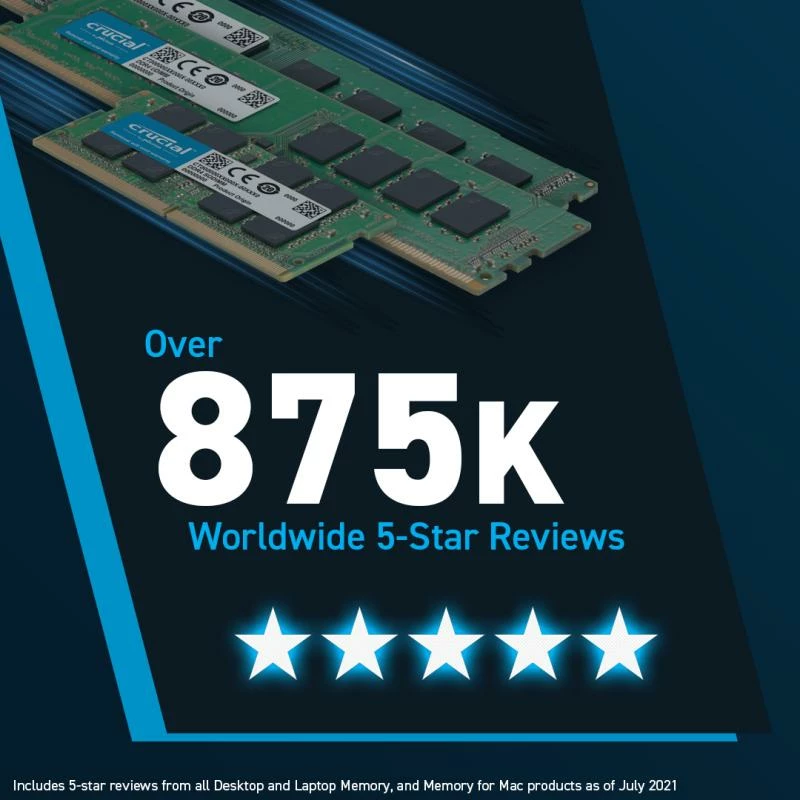 RAM Memorje Crucial DDR5 SO-DIMM CT48G56C46S5 48GB 5600MHz, e zezë