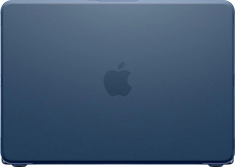 Mbështjellës Spigen AirSkin për Apple MacBook Neo 13" (2026) A3404, i hollë PC/TPU, snap-on, Blu mat