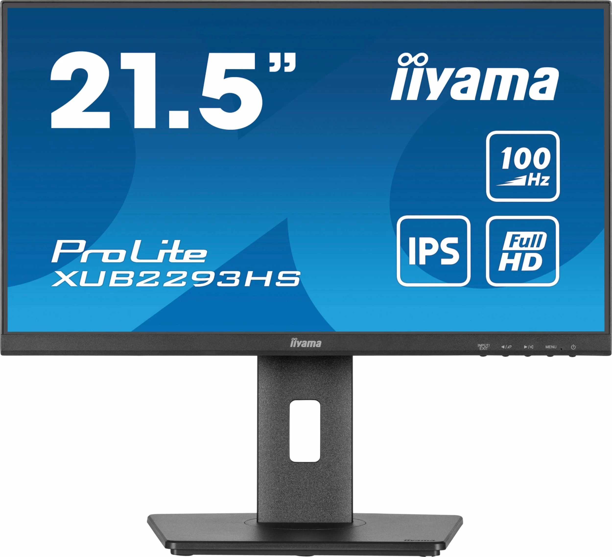 Monitor iiyama ProLite XUB2293HS-B6 21.5\" IPS Full HD 100Hz, zi