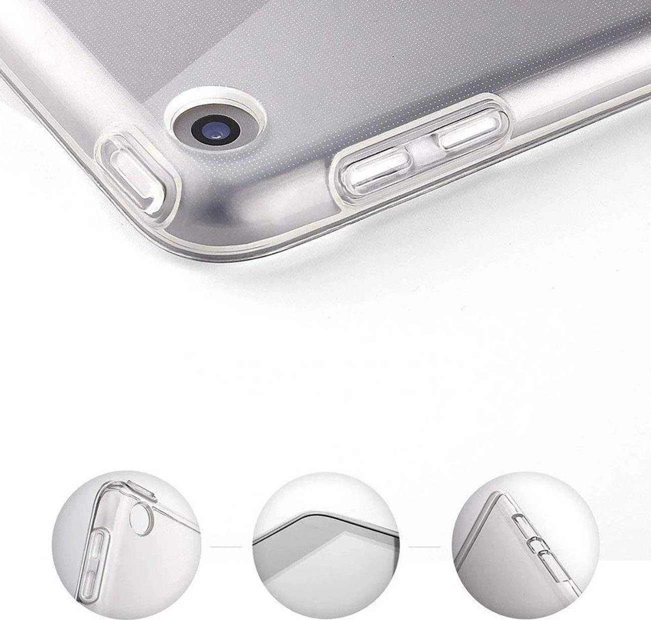 Mbështjellës tablet Hurtel Slim Case për iPad Air 11" (2024), TPU, Transparent